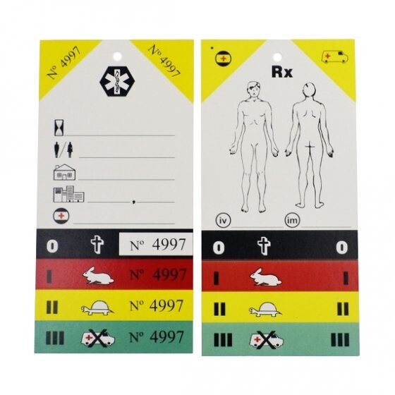 Tarjeta de triage