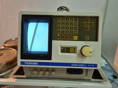 Ecógrafo portátil años 80-90. Alquiler ecografo años 80.