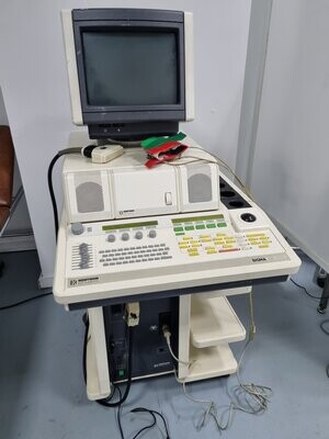 Ecocardiograma. Ecógrafo años 2000.