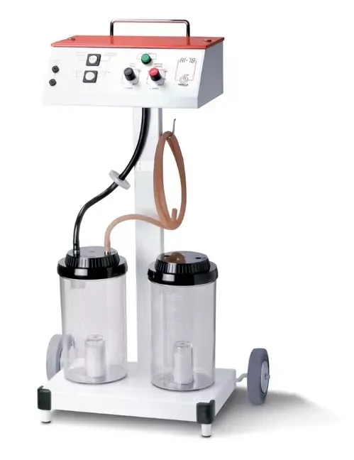 Aspirador gástrico intermitente AI-78, 8,3L/min. Aspirador quirúrgico. Aspirador UCI.