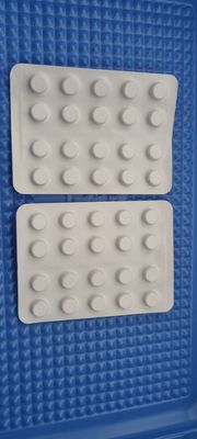 Blíster comprimidos inocuas. Pastillas placebo.