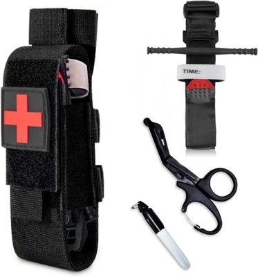 Pack torniquete táctico. Alquiler botiquín primeros auxilios IFAK