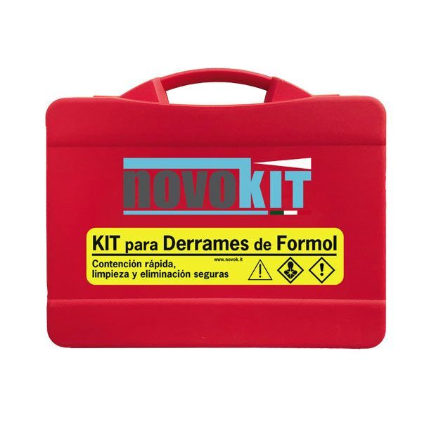 Kit de respuesta a derrames de formol. Alquiler kit de emergencias. Kit de respuesta a derrames de formol. Alquiler kit de emergencias.