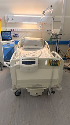 Cama de UCI Eleganza Linet. Alquiler cama de UCI.