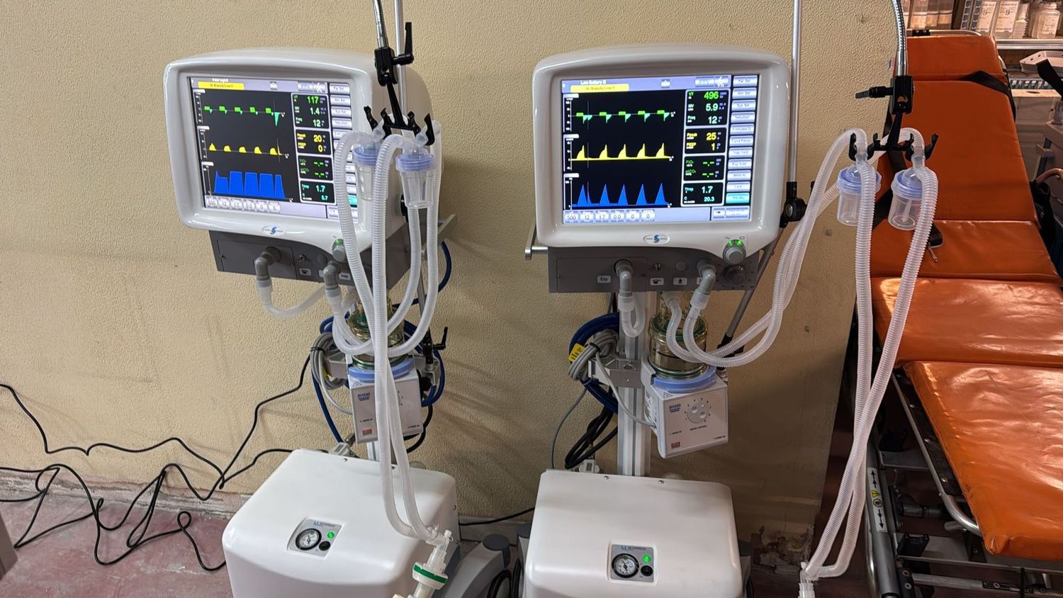 Respirador UCI. Alquiler ventilador medico.