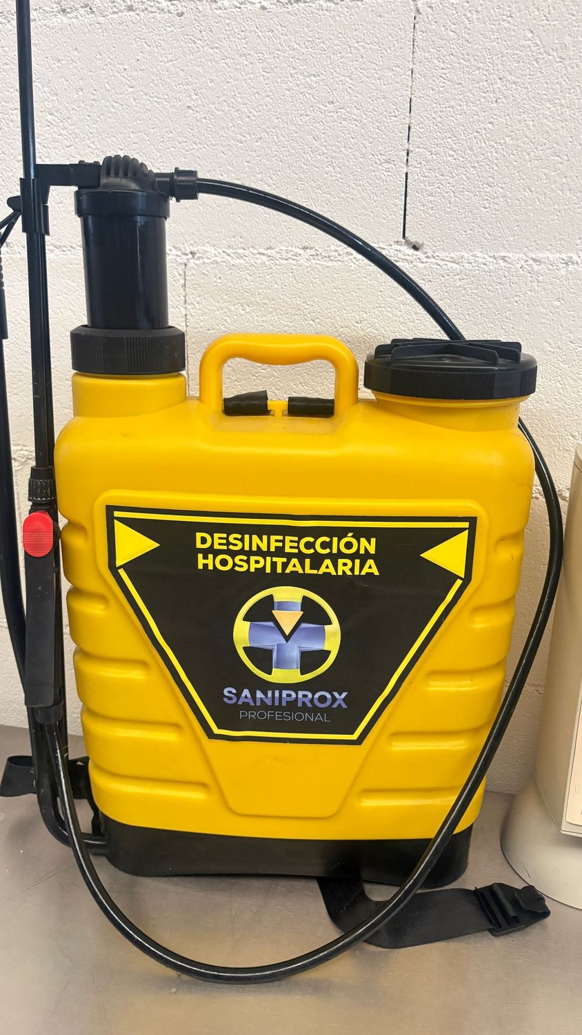 Mochila Matabi para Desinfección Hospitalaria. Alquiler Mochila para Desinfección Hospitalaria