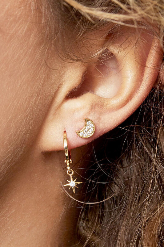 Oorbellen Lustrous - Goud Koper Oorbellen Lustrous - Goud Koper