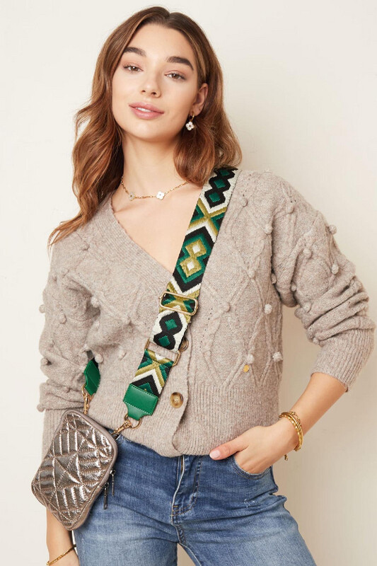 Bagstrap aztec - groen Bagstrap aztec - groen