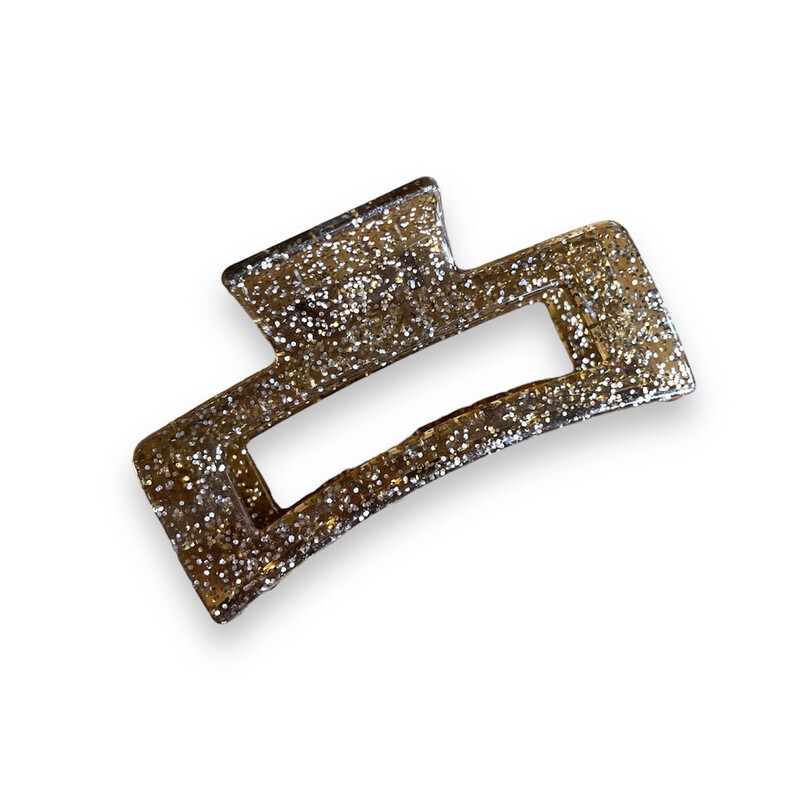 Haarklem glitter / goud