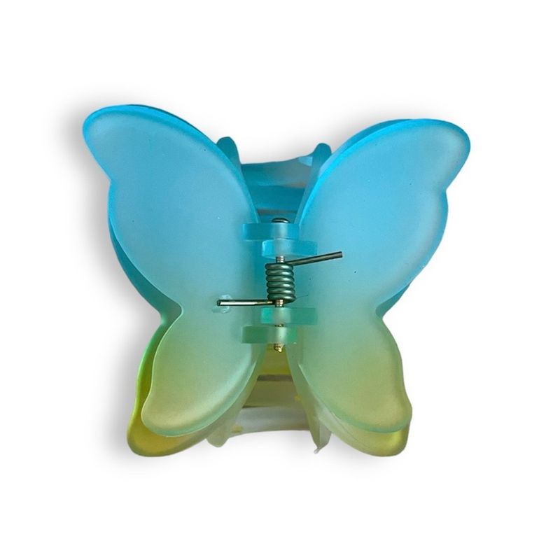 Haarklem vlinder double / blue-green