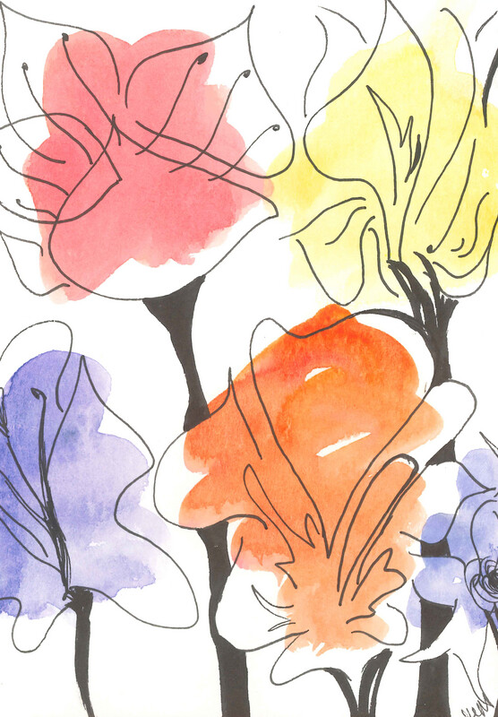 Abstract Florals
