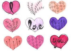 I Love You Hearts