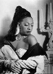 Josephine Baker Print  Framed (black)  8 1/2&quot;X11&quot;