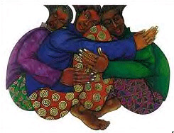 Charles Bibbs &quot;Sistahood&quot; Limited Edition Signed 1999 Print