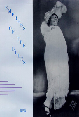 Bessie Smith &quot;Empress Of The Blues&quot; Limited Edition Collectible Print 24&quot; X 36&quot;