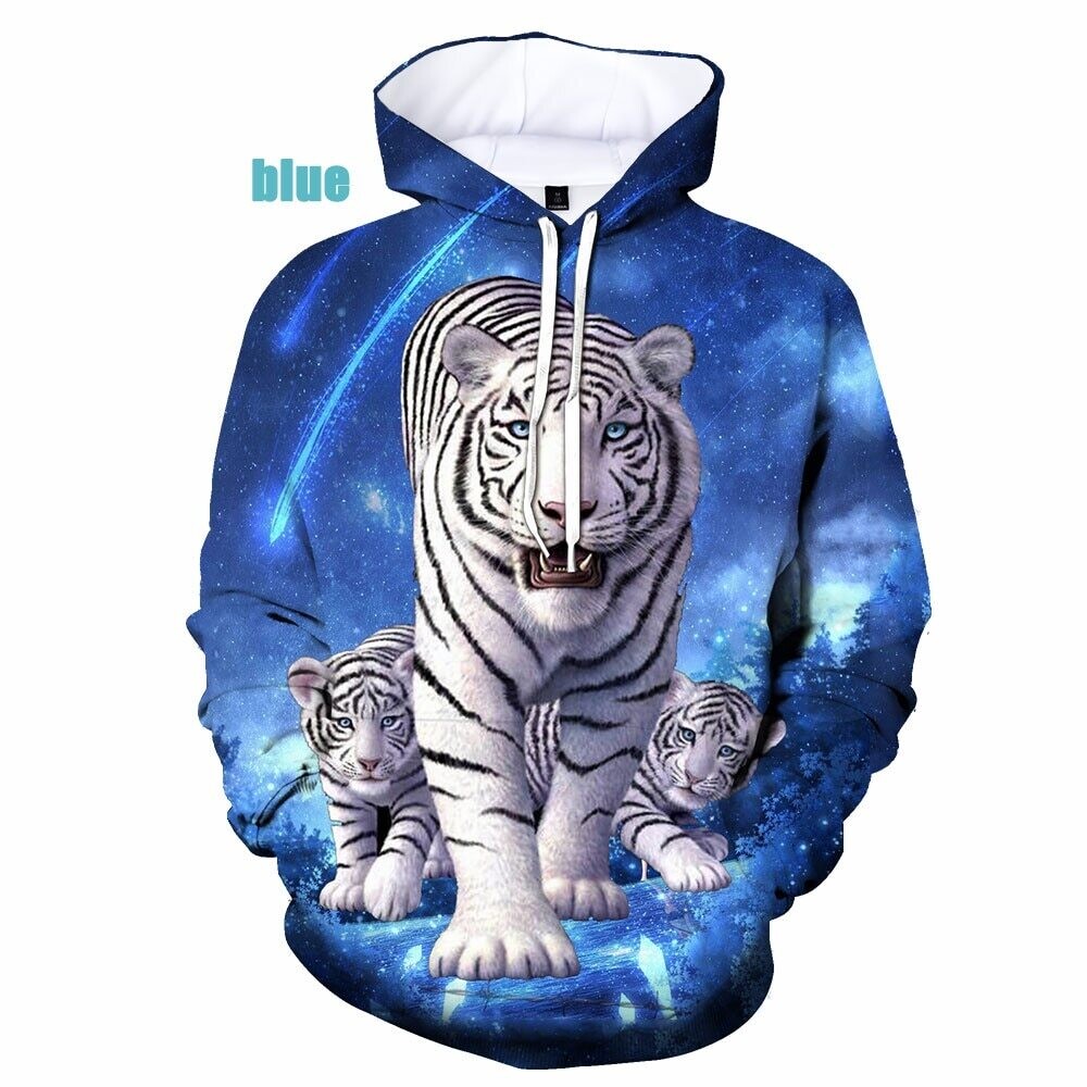 Men/women Tiger Hoodies Casual Sweatshirt - Hoodies &amp; Sweatshirts