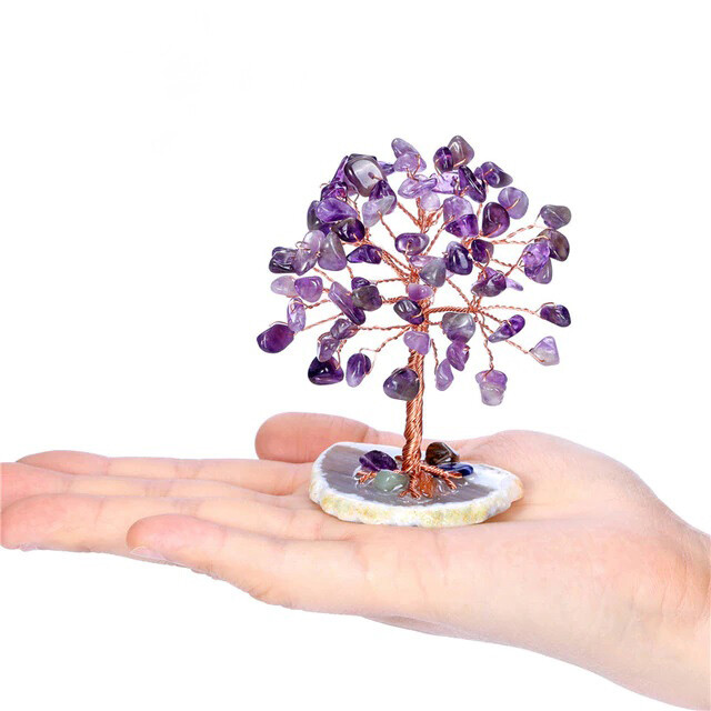 Mini Amethyst Crystal Tree