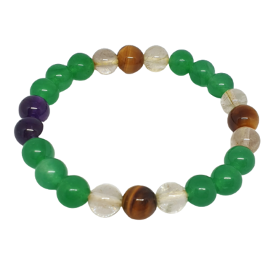 Money Lucky Crystal Bracelet 8mm