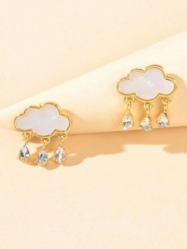 Cute Clouds Metal Earrings