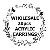 Wholesale 20pcs Acrylic Earrings