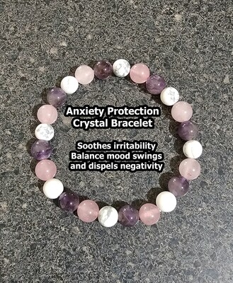 Anxiety Protection Crystal Bracelet