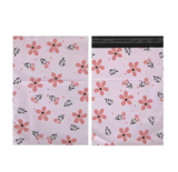 25PCS PINK FLOWERS POLY MAILER BAG 11x15&quot;