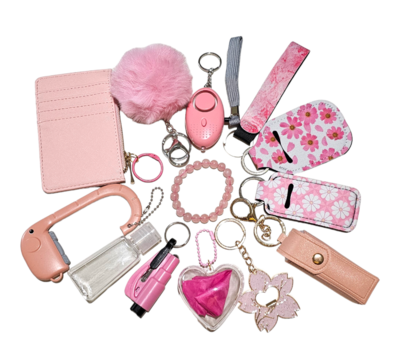 Self Defense Keychain Set