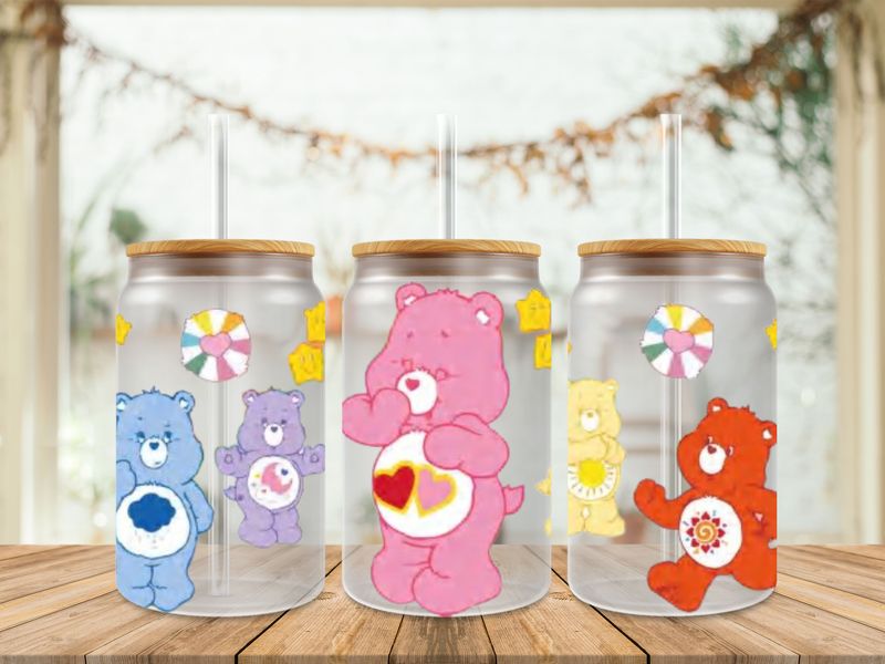 Care Bears Pink Middle