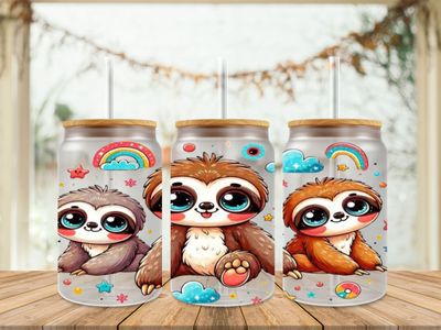 Sloth, Panda, Racoon