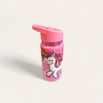 Unicorn Kids Snowglobe Tumbler 300ml