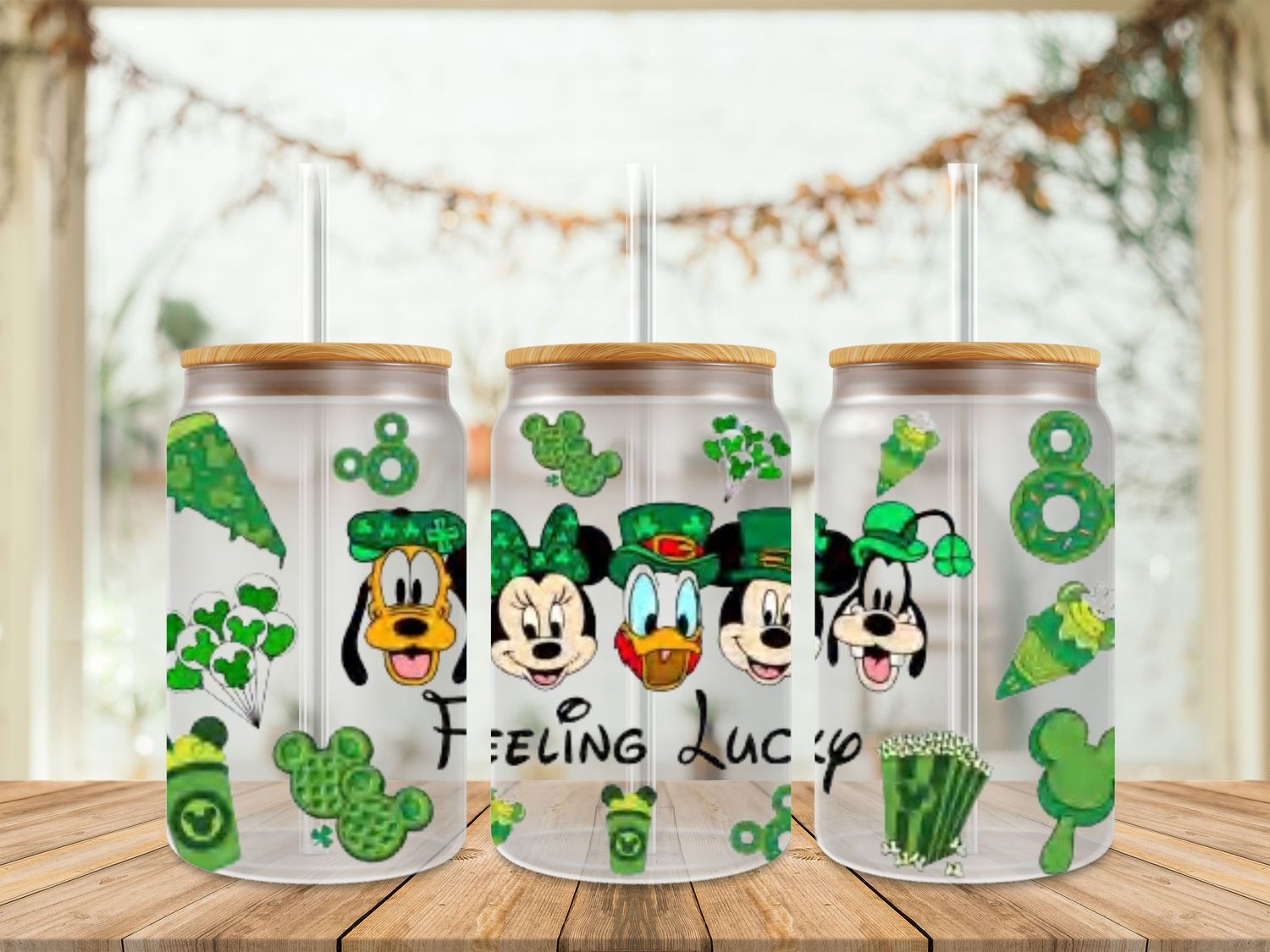 Mickey Feeling Lucky Double Sided