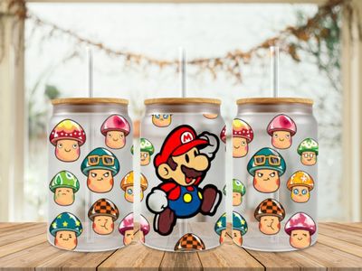 Mario &amp; Mushroom Double Sided
