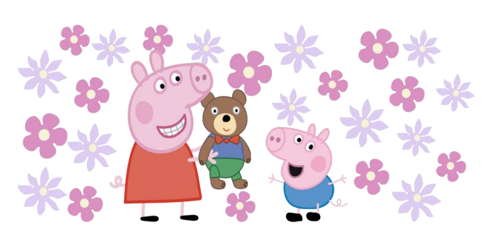 Peppa Pig with Teddy Bear