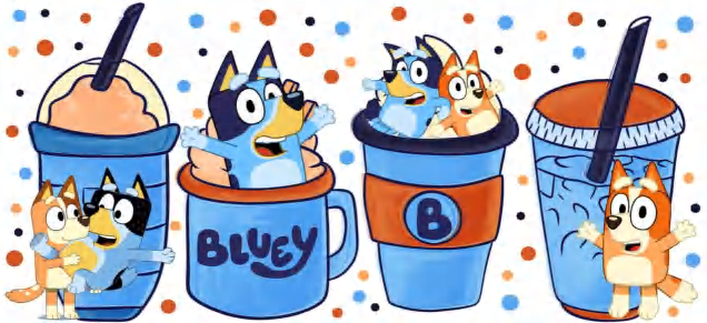 Bluey Milkshake