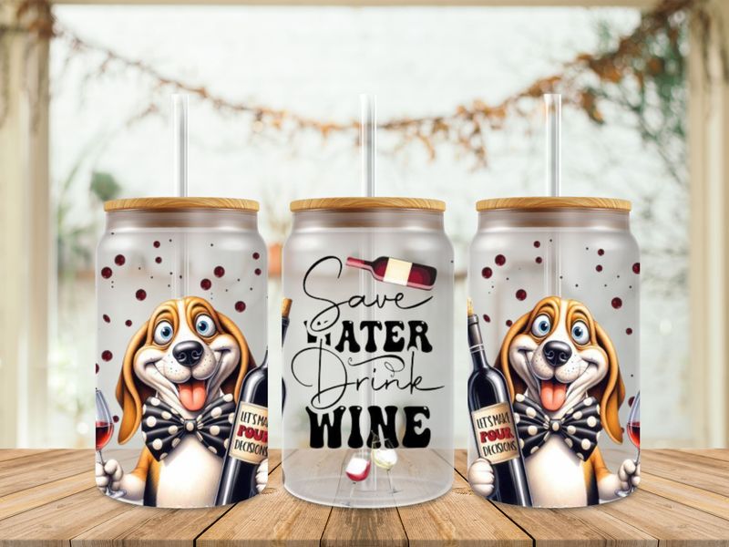Save Water Drink Wine
