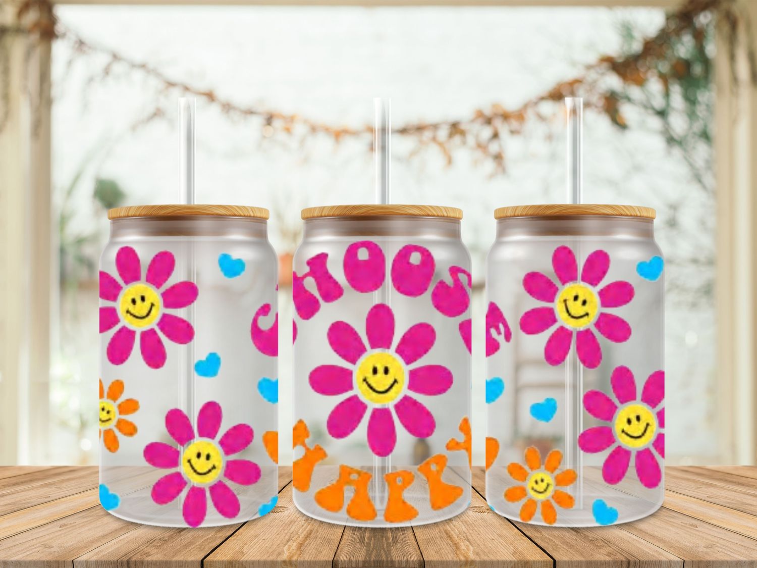 Choose Happy Double Sided