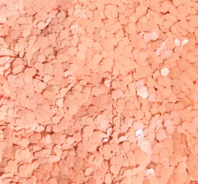 Peach Floss Chunky Glitters