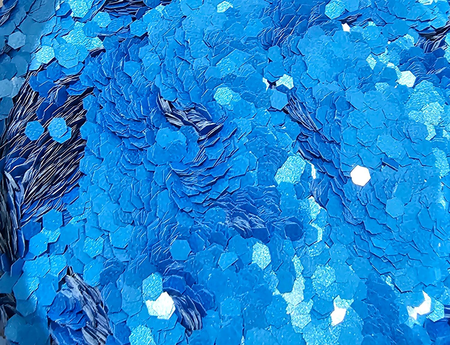 Oceanblue Chunky Glitters, GRAMS: 25g