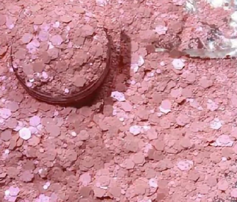 Blush Chunky Glitters