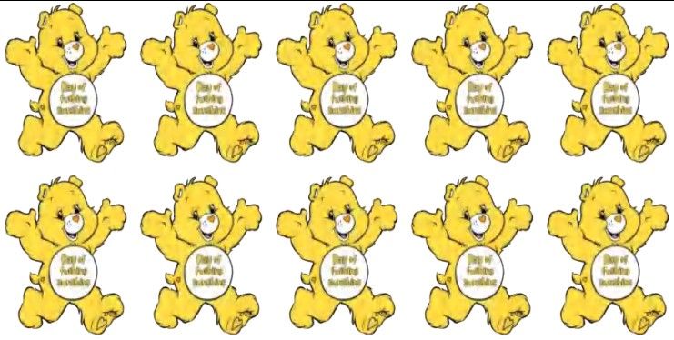 Care Bears Ray Of F*cking Sunshine Double Sided