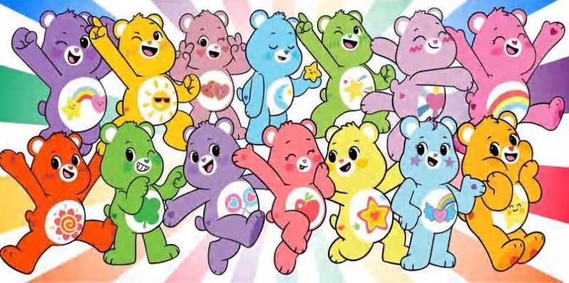 Care Bears All Happy