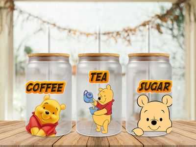 Pooh Coffee Tea Sugar