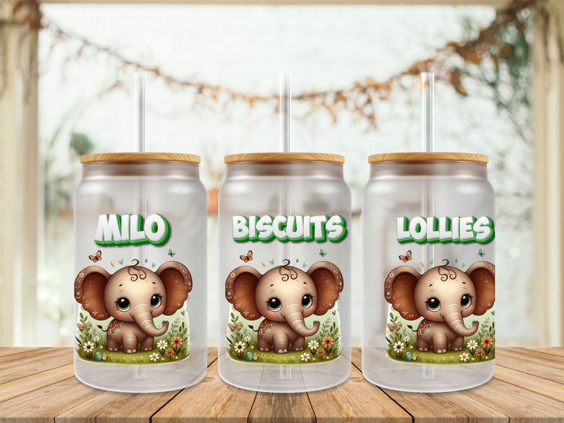 Cute Elephant Milo Biscuits Lollies