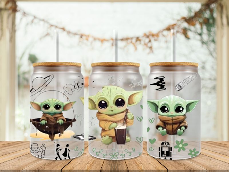 Yoda With Drink