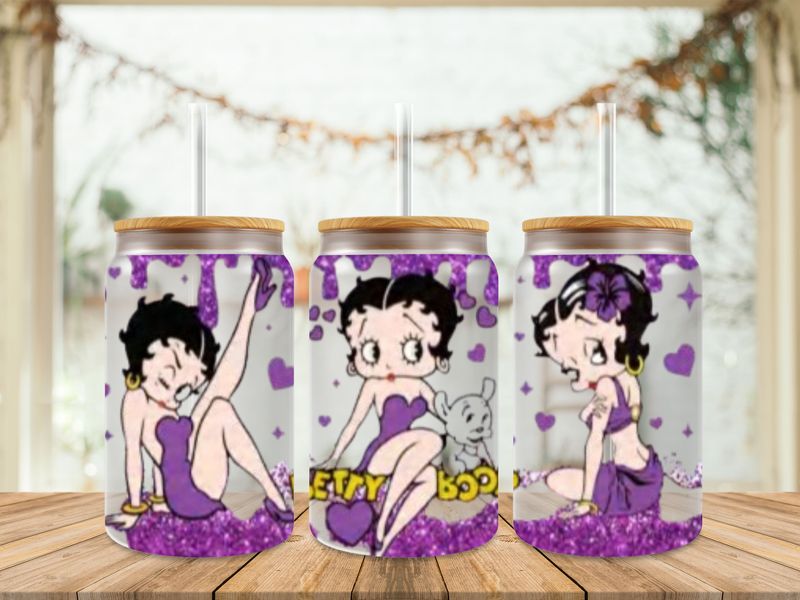 Betty Boop Purple