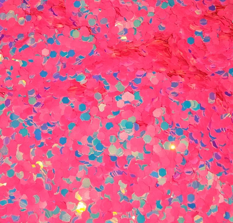 Pink Sparkle Chunky Glitters