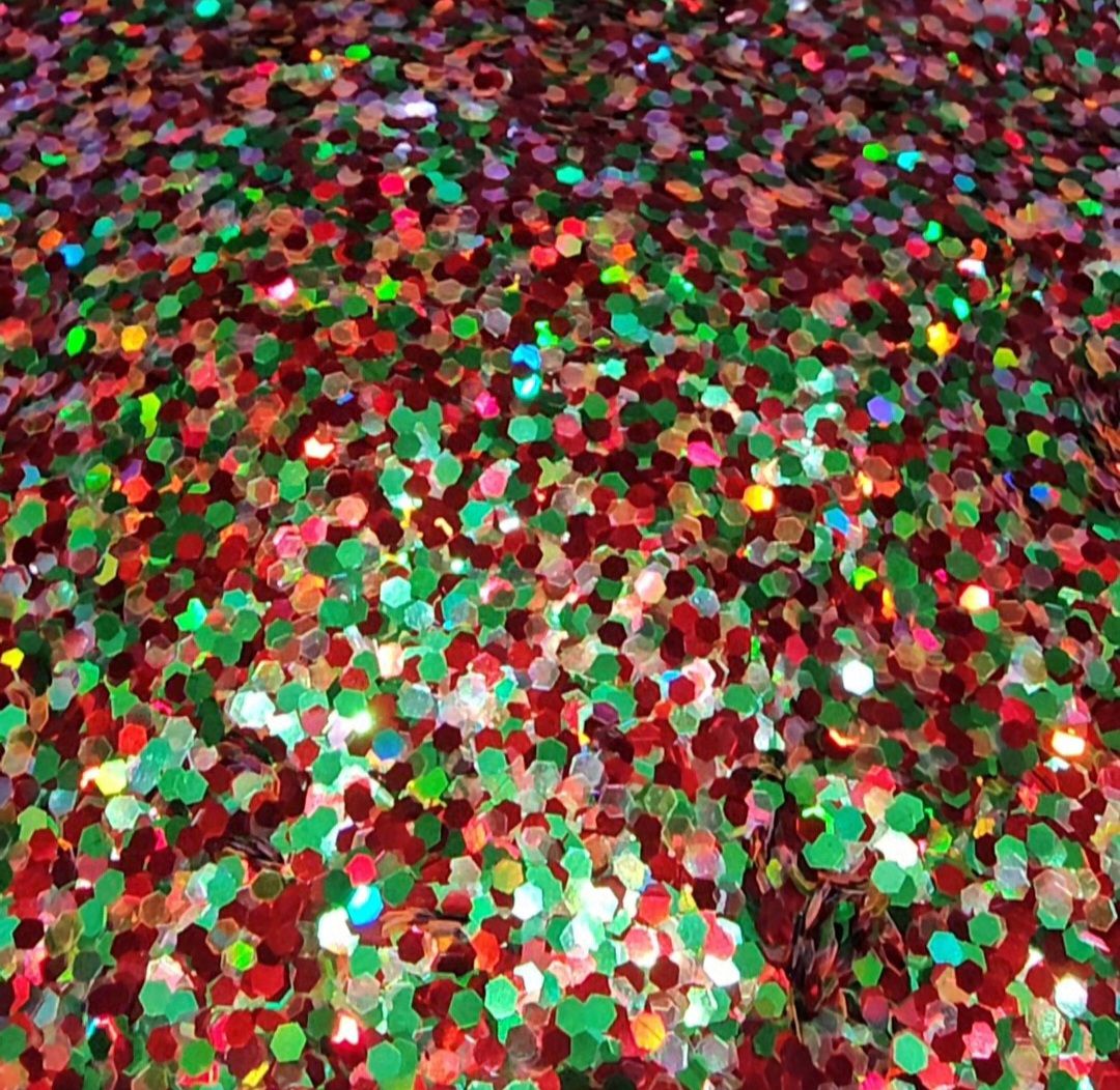 Christmas Chunky Glitters, GRAMS: 25g