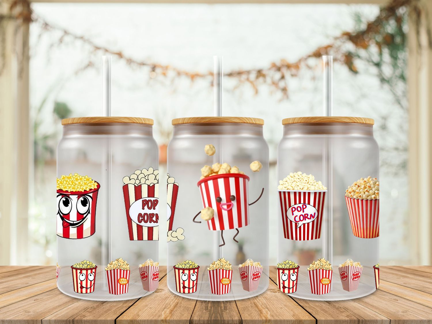 Popcorn In Line