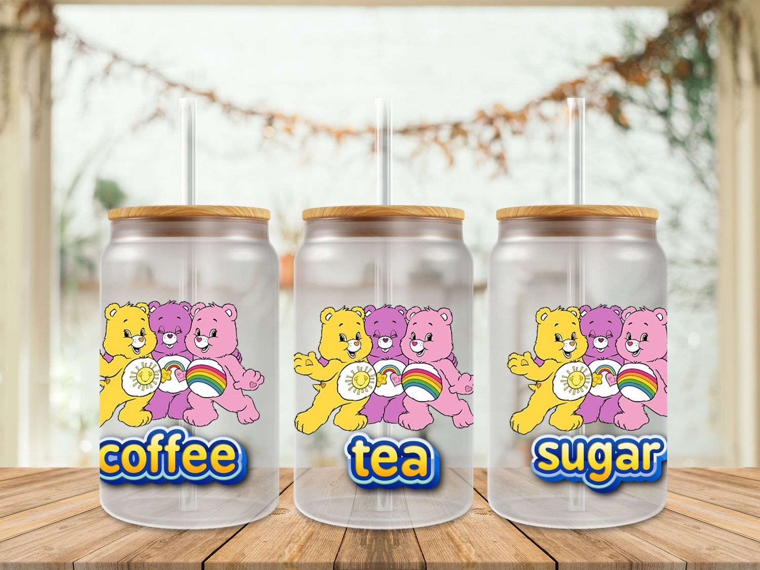 Care Bears Trio Coffee Tea Sugar