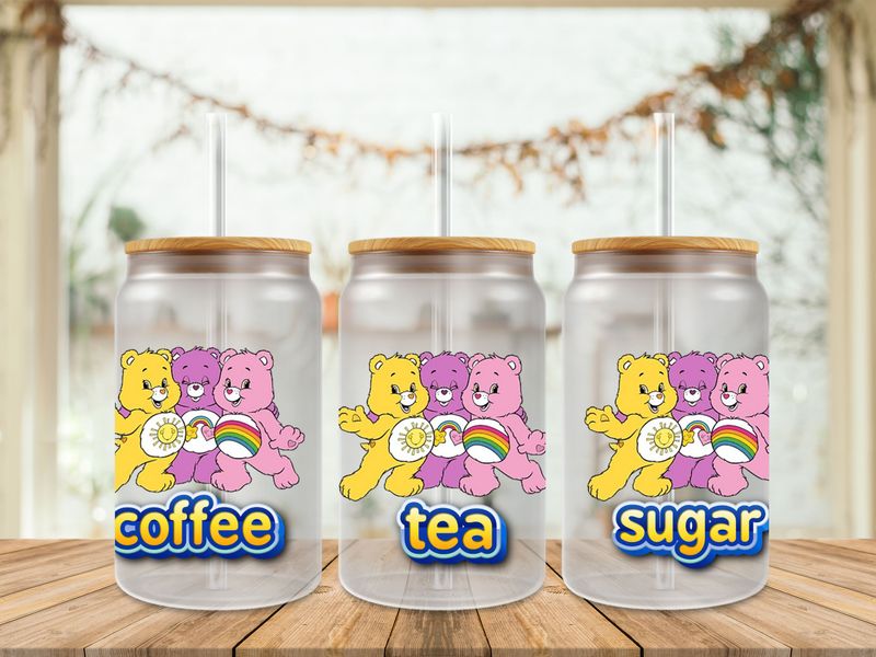 Care Bears Trio Coffee Tea Sugar